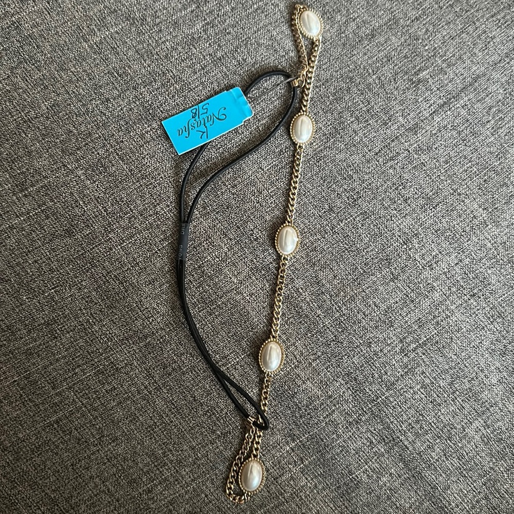 Jeweled elastic hairband